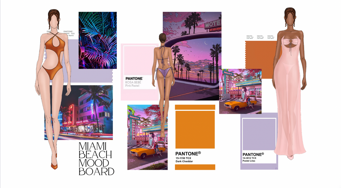 Retro Waves and Satin Days: Beaches Only Swim's Electrifying Miami Beach Collection