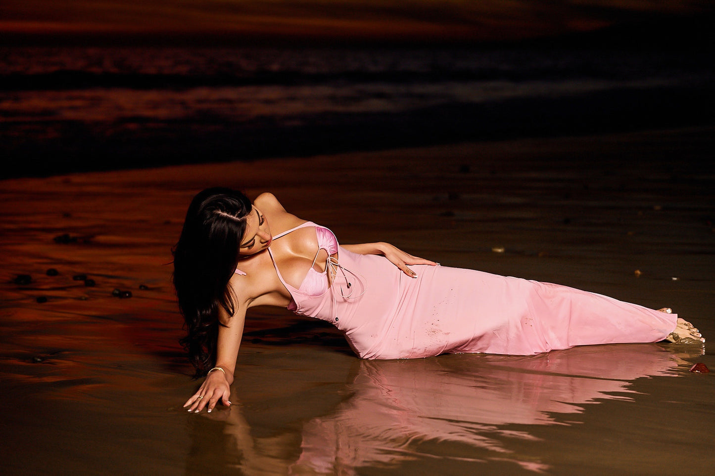 Sunkissed | Chiffon Maxi Cover Up Dress